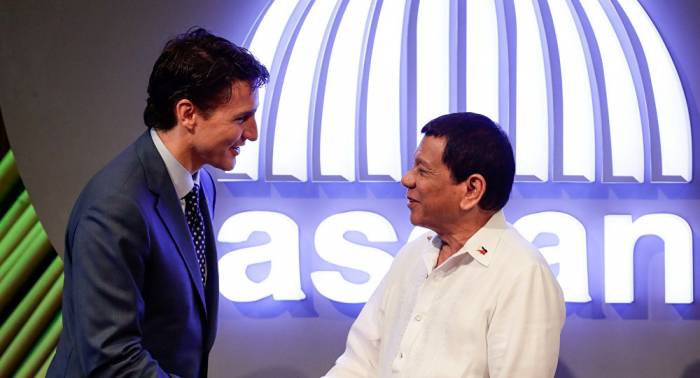 Los temas clave de la reunión entre Trudeau y Duterte