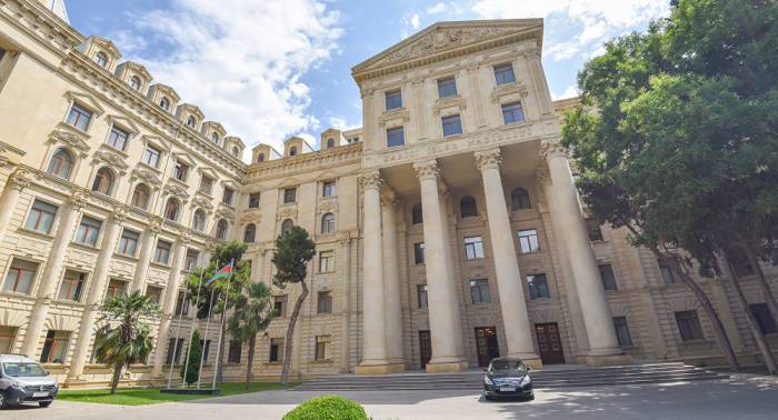 
MAE de Azerbaiyán sobre la reserva de los hoteles en la territorio ocupado de Azerbaiyán
