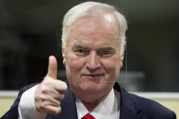 Cadena perpetua para Mladic por genocidio y crímenes de guerra en la antigua Yugoslavia