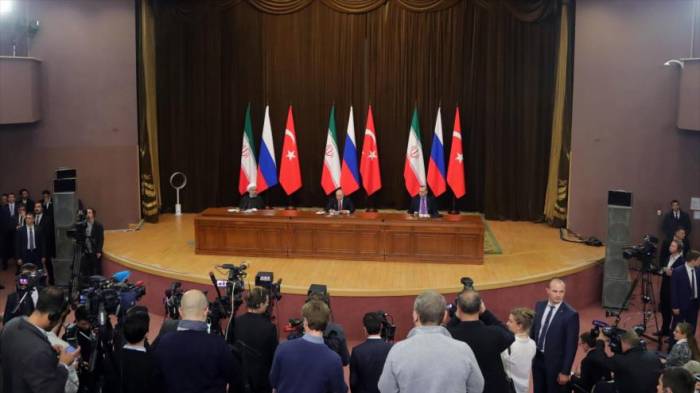 Irán, Rusia y Turquía piden registrar declaración de Sochi en CSNU