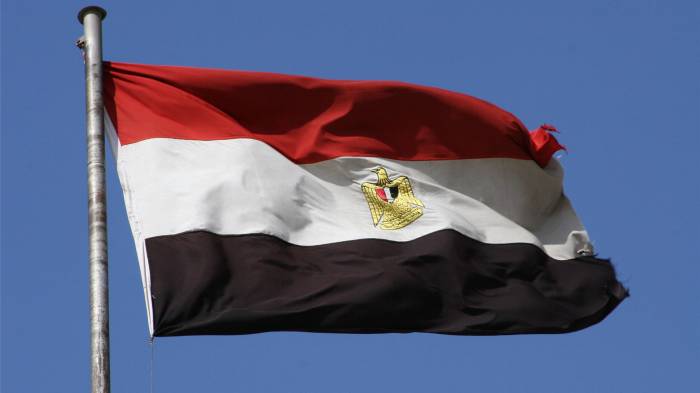 Arriada la bandera nacional en la embajada de Egipto en Bakú 