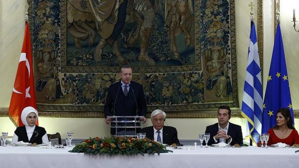 Erdogan en Grecia: “Nuestro objetivo principal es construir juntos el futuro”