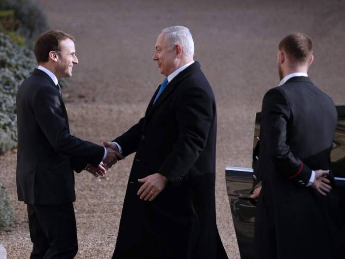 Macron pide a Netanyahu que congele la colonización como gesto para la paz