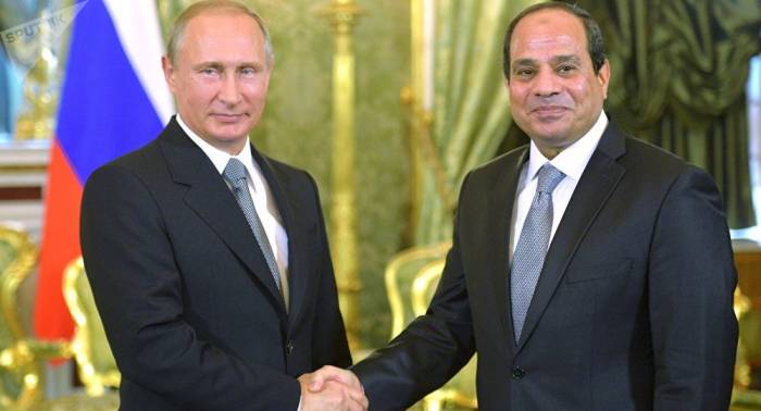 ¿Qué espera debatir Putin con el líder de Egipto?