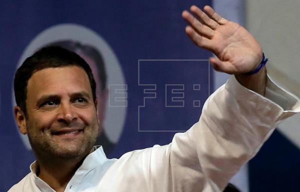 Rahul Gandhi toma posesión como presidente del Partido del Congreso de la India