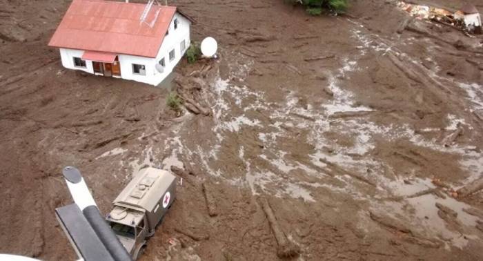 Al menos dos muertos y ocho desaparecidos por aluvión en Chile