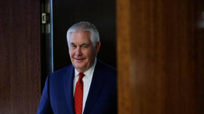 Tillerson: EEUU forja alianzas para afrontar ‘amenazas’ de Irán