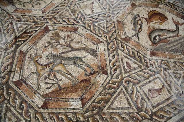 Israel unveils Roman-era mosaic found during construction