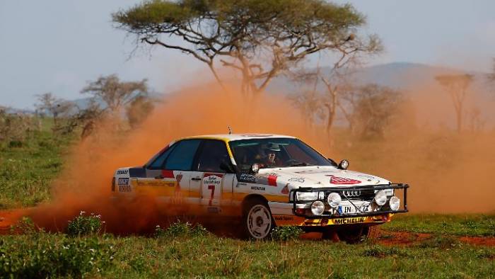 Als der Audi 200 die Safari-Rallye gewann