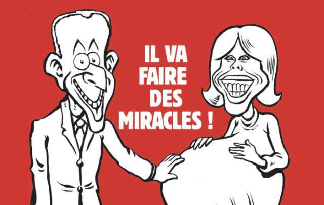 La Une de Charlie Hebdo sur Macron jugée sexiste et misogyne