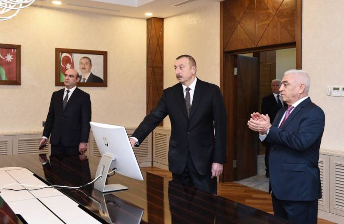Ilham Aliyev participa en la ceremonia inaugural-FOTOS