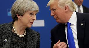 Trump se reunirá con primera ministra británica May 