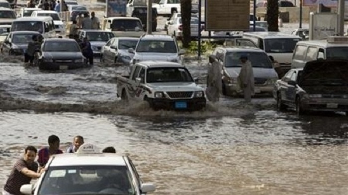 At least three killed in flash floods in Saudi Arabia