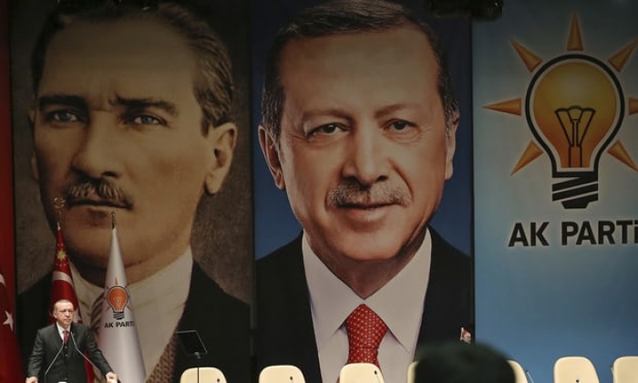 Nato apologises to Turkey after Erdogan and Ataturk appear on 'enemy chart'