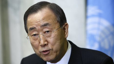 Ban Ki-moon Condemns Killing of Senegalese Peacekeeper in Mali