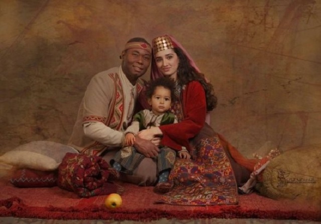 Wegen der gemischten Ehe gelynchte Armenierin