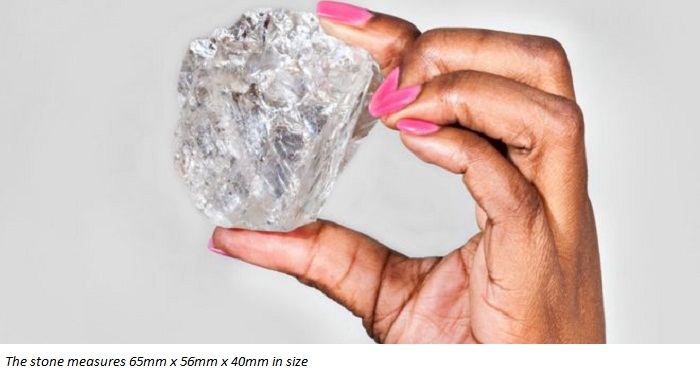 World`s second-largest diamond `found in Botswana`