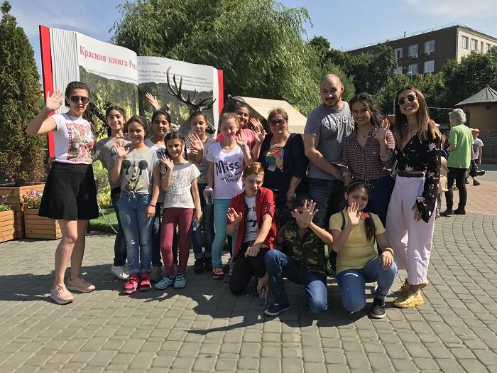 Heydər Əliyev Fondu uşaqları Moskvaya göndərib - Fotolar
