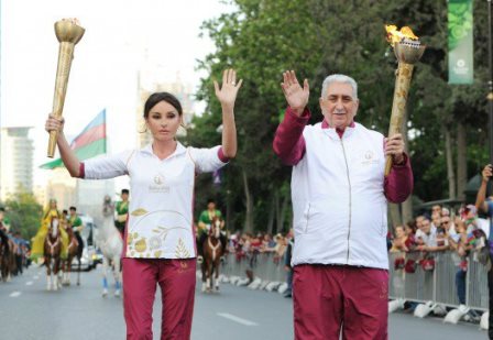 “Mehriban Əliyevanın məşəlini yandırdığım üçün xoşbəxtəm” – Arif Babayev