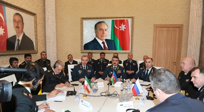 Border service heads of Azerbaijan, Russia and Iran discuss security issues in Caspian Sea