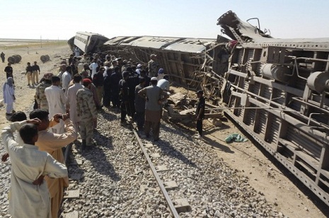 Pakistanda qatar partladılıb – səkkiz ölü