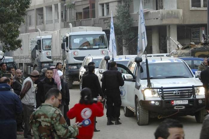 Tirs sur un convoi humanitaire en Syrie
