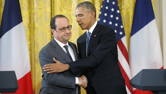 Hollande et Obama réaffirment leur unité