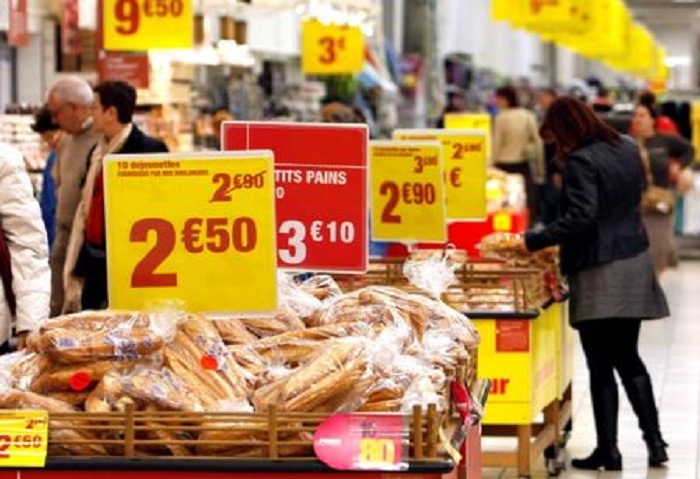 Le taux d’inflation annuel de la zone euro stable à 0,2%