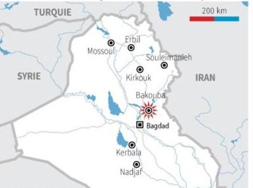 Attentat suicide près de Bakouba, en Irak