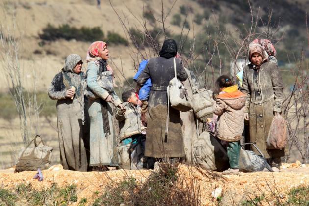 L`armée syrienne progresse vers la frontière turque