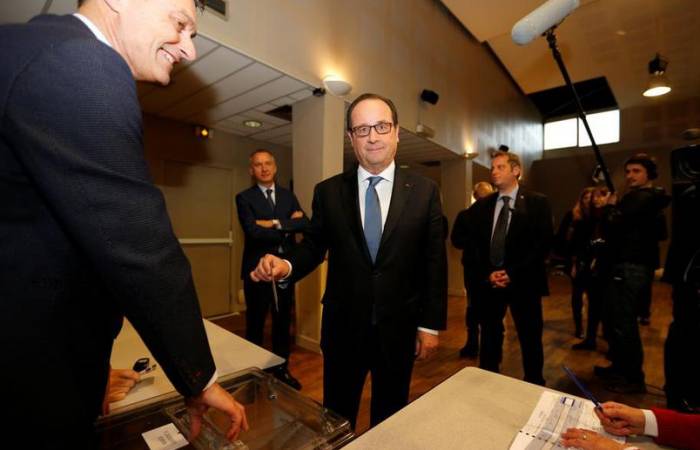 François Hollande a voté à Tulle
