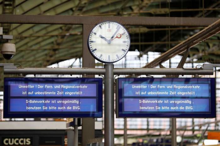 Tempête en Europe centrale, deux morts en République tchèque