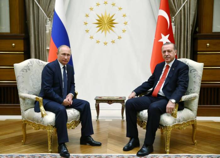 Ərdoğan və Putin kürd problemini müzakirə edib