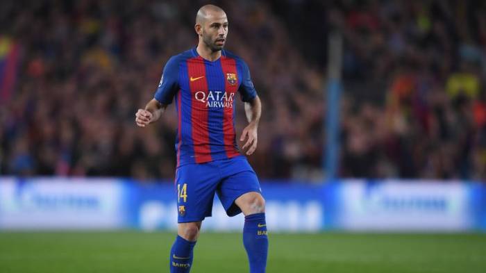 Football: Le FC Barcelone annonce le départ de Javier Mascherano