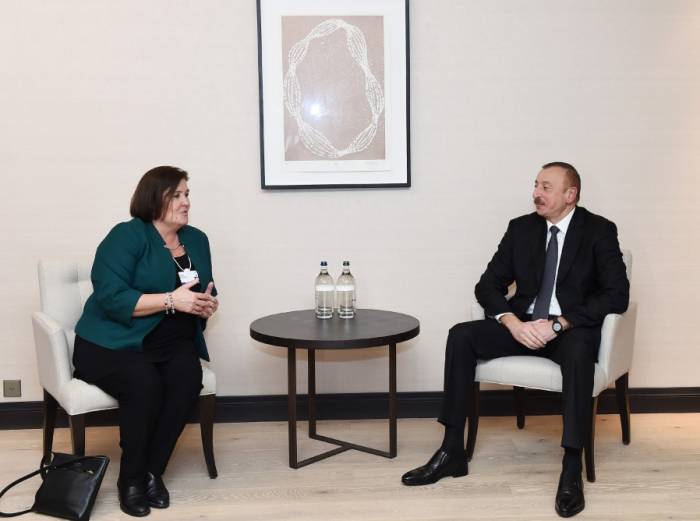 Ilham Aliyev rencontre la vice-présidente exécutive de CISCO