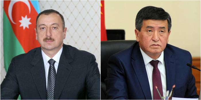 "Estamos interesados en desarrollar la cooperación con Azerbaiyán" -Presidente de Kirguistán