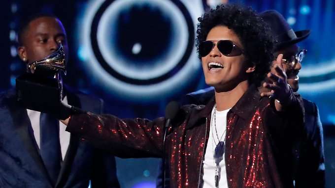 Bruno Mars räumt bei den Grammys ab