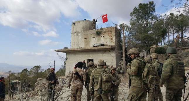 الجيش التركي يعلن تحييد 616 إرهابيا في عملية غصن الزيتون