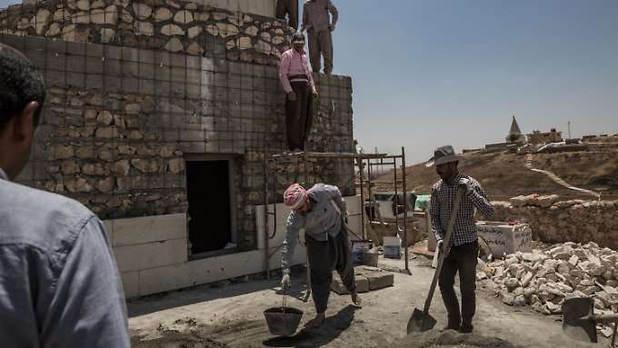 Iraks Minderheiten beginnen Wiederaufbau