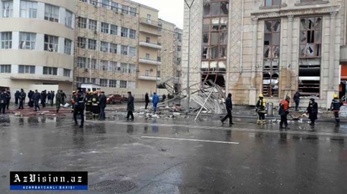 Une explosion dans le centre de Bakou