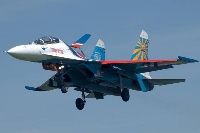 Russia says Su-27 fighter jet intercepted U.S. spy plane; U.S. protests