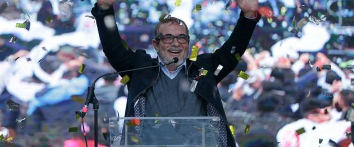 Ex-guerrilla launches historic presidential bid in Colombia