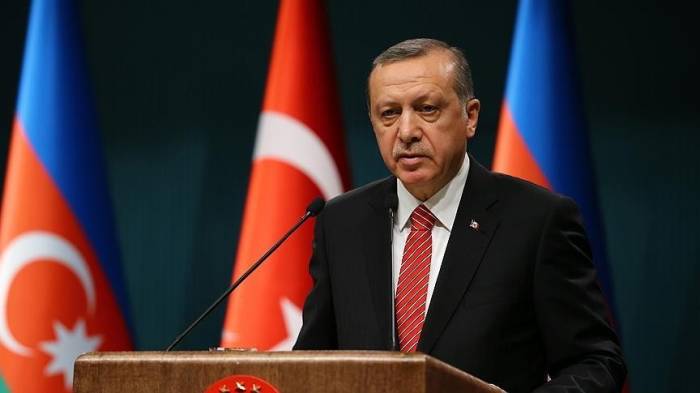 Erdogan a remercié Samad Seyidov pour son discours à l