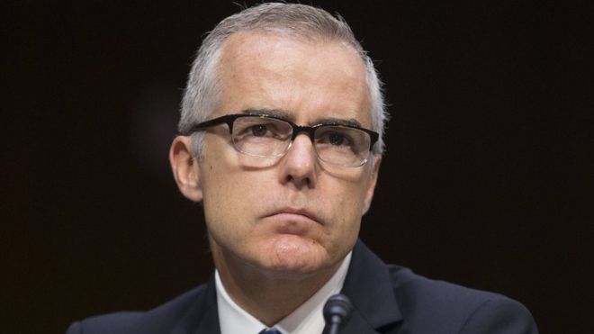 Andrew McCabe: FBI deputy quits after Trump criticism