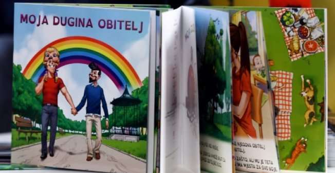 En Croatie, un livre pour enfants sur les familles homoparentales