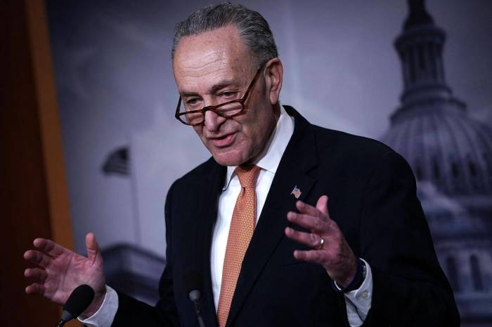 Schumer calls off border wall deal with Trump over DACA