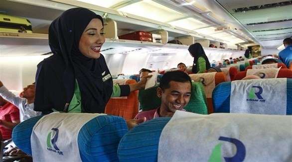 أندونيسيا: إقليم آتشيه يأمر مضيفات الطيران المسلمات بارتداء الحجاب