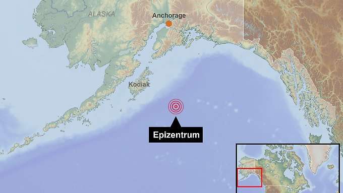 Alaska-Beben löst Tsunami-Warnung aus