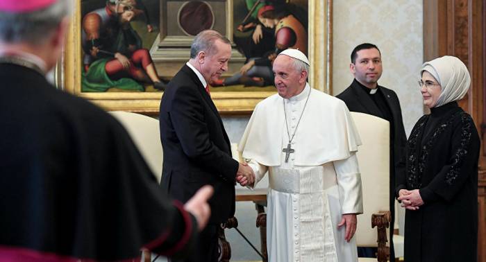 Pope Francis, Erdogan call for keeping Jerusalem