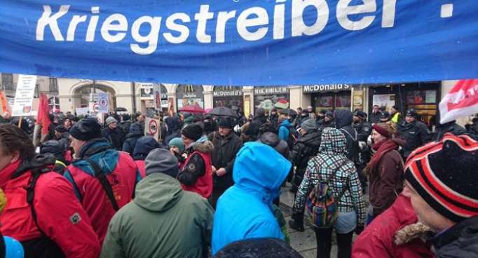 Thousands rally against Munich Security Conference in Germany